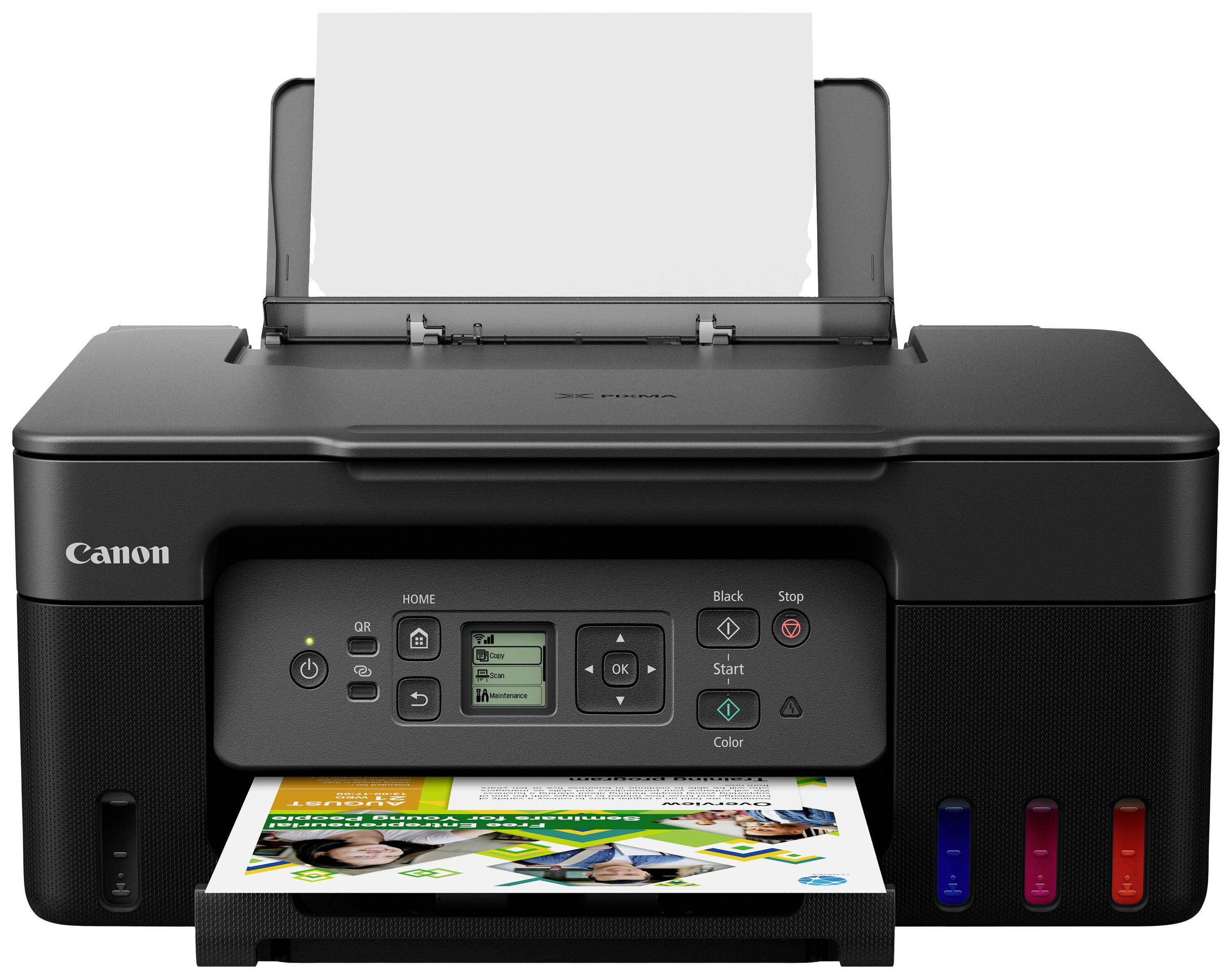 Canon PIXMA G3570 Multifunktionsdrucker Tintenstrahl Farbe A4 Drucker, Scanner, Kopierer Tintentank-System, WLAN