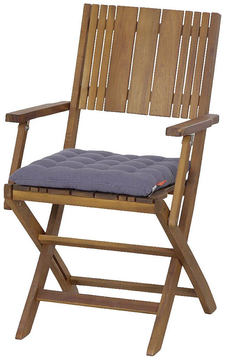 Siena HOME Micaela Kissen Baumwolle Grau