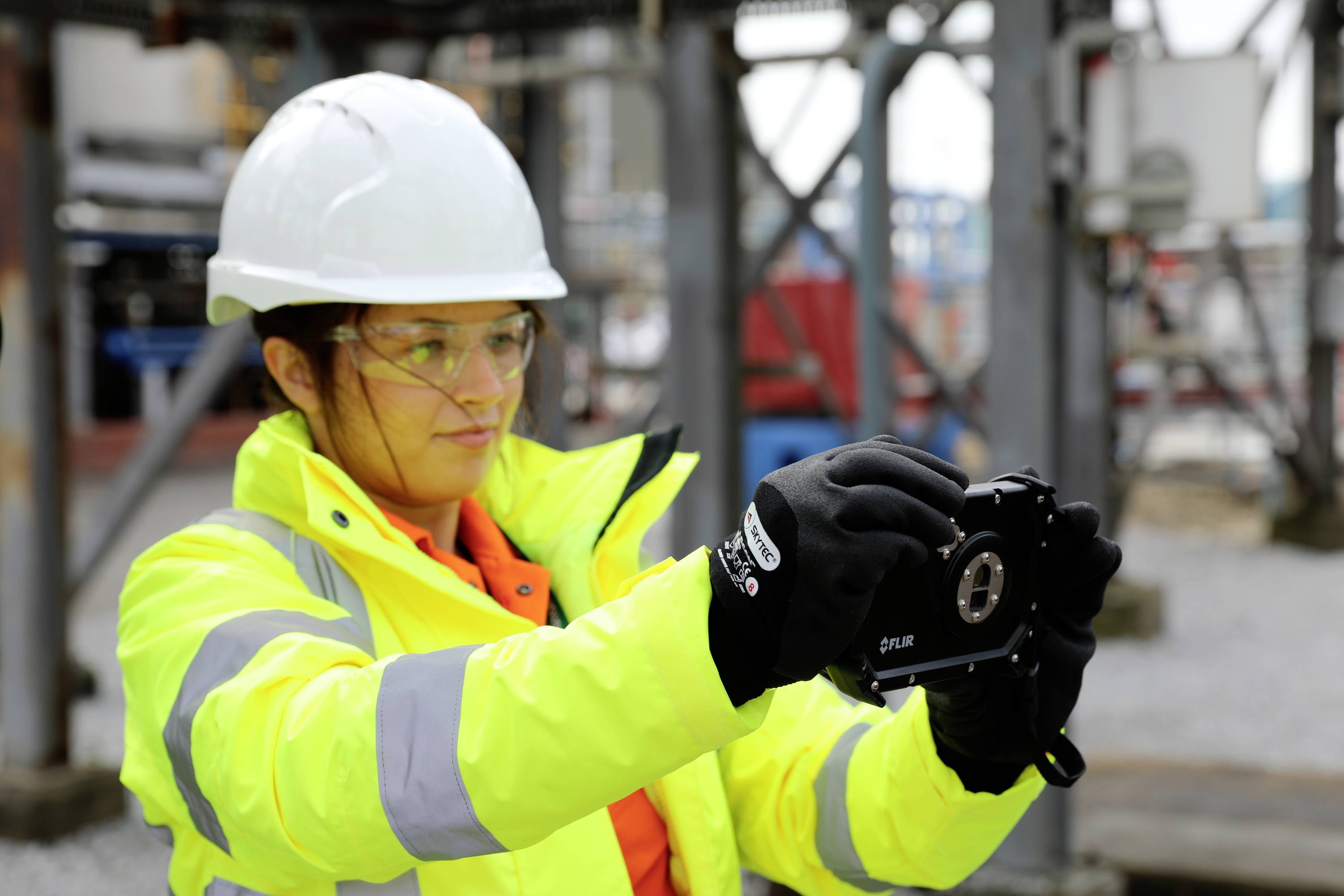 FLIR Cx5 Wärmebildkamera -20 bis +400°C 8.7Hz MSX®, Integrierte LED-Lampe, WiFi, Touchscreen