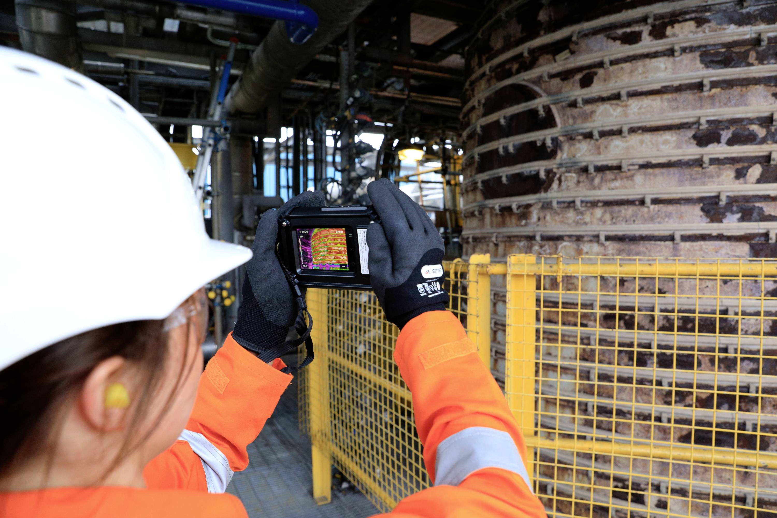 FLIR Cx5 Wärmebildkamera -20 bis +400°C 8.7Hz MSX®, Integrierte LED-Lampe, WiFi, Touchscreen