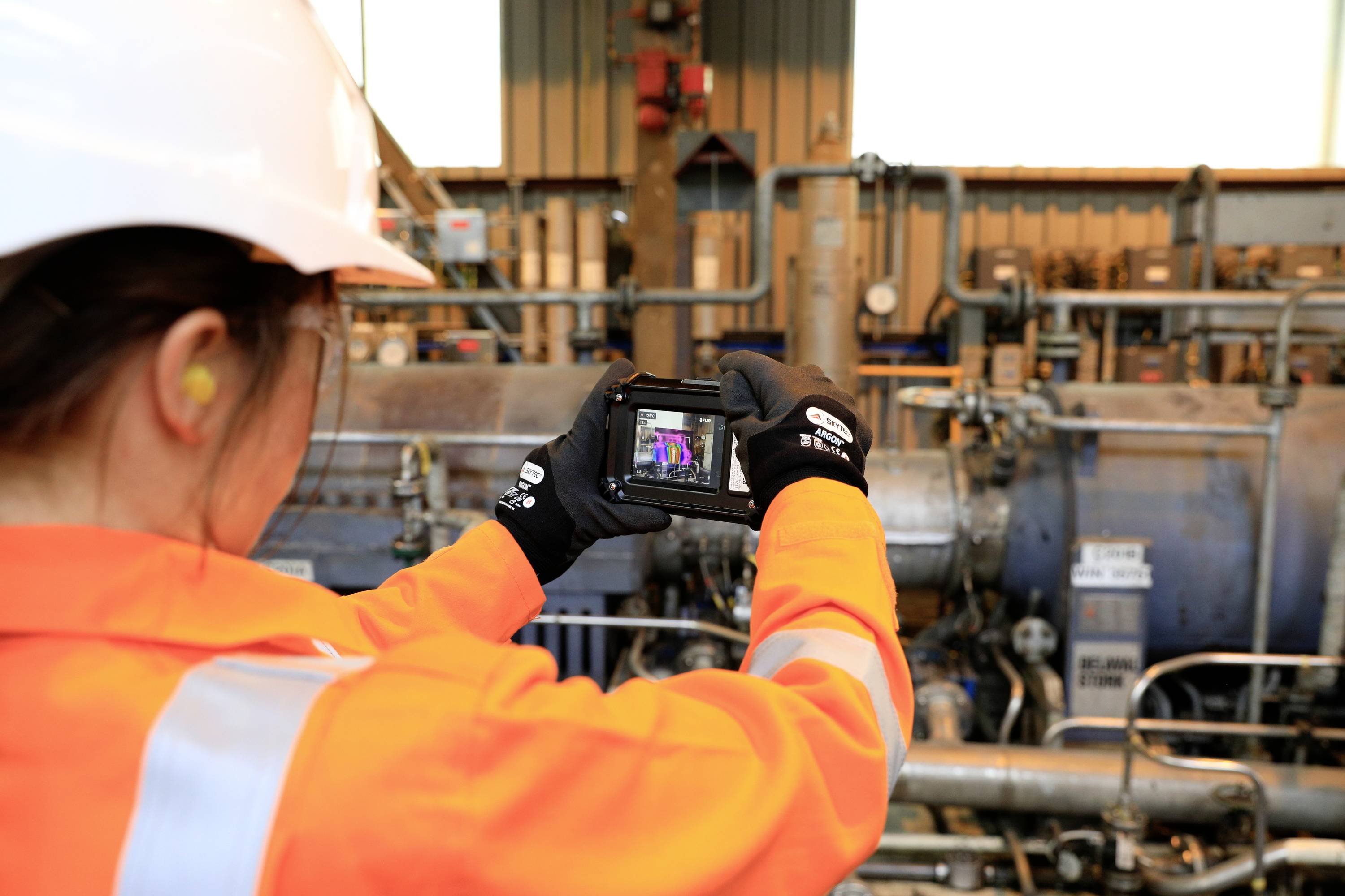 FLIR Cx5 Wärmebildkamera -20 bis +400°C 8.7Hz MSX®, Integrierte LED-Lampe, WiFi, Touchscreen