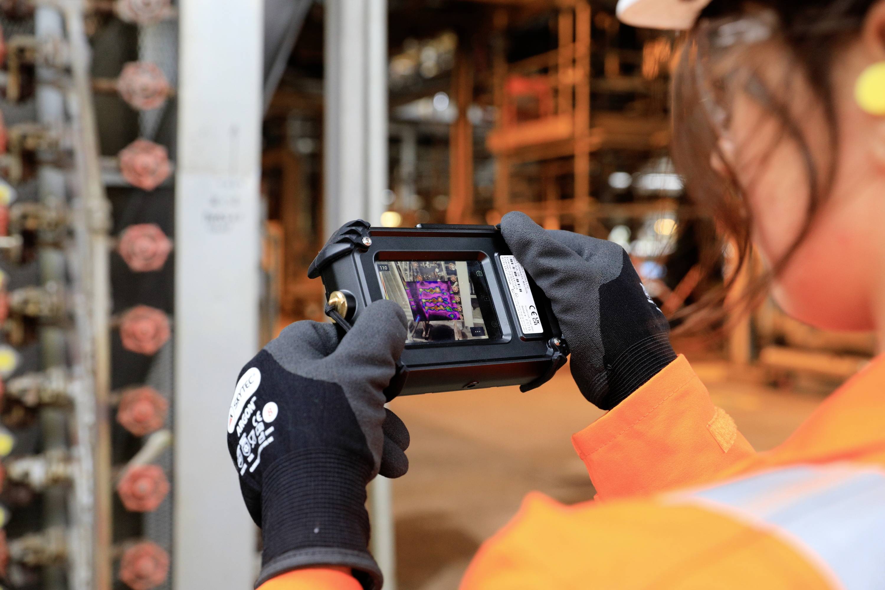 FLIR Cx5 Wärmebildkamera -20 bis +400°C 8.7Hz MSX®, Integrierte LED-Lampe, WiFi, Touchscreen