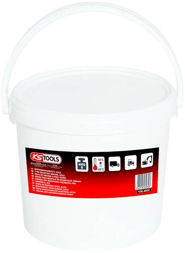 KS Tools Reifenmontagefett 4 kg, gold 100.4000
