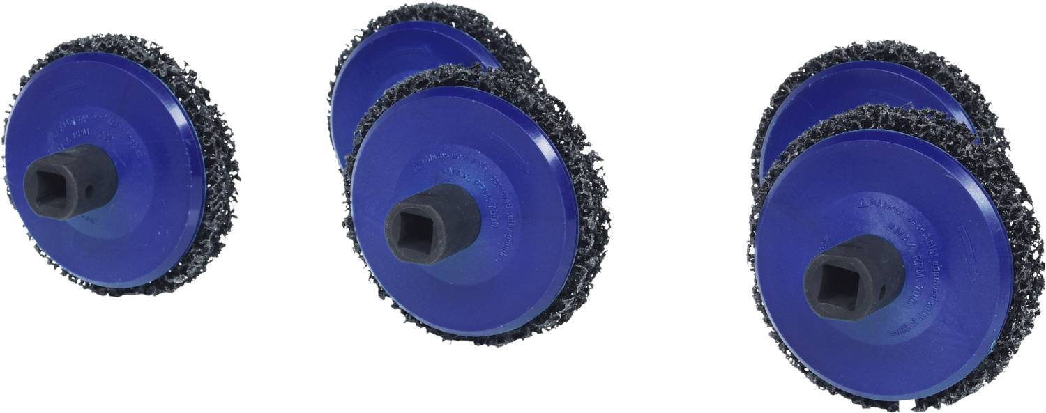 KS Tools 100.4037 Radnabenschleifer-Satz, Ø 105 mm, 5-tlg