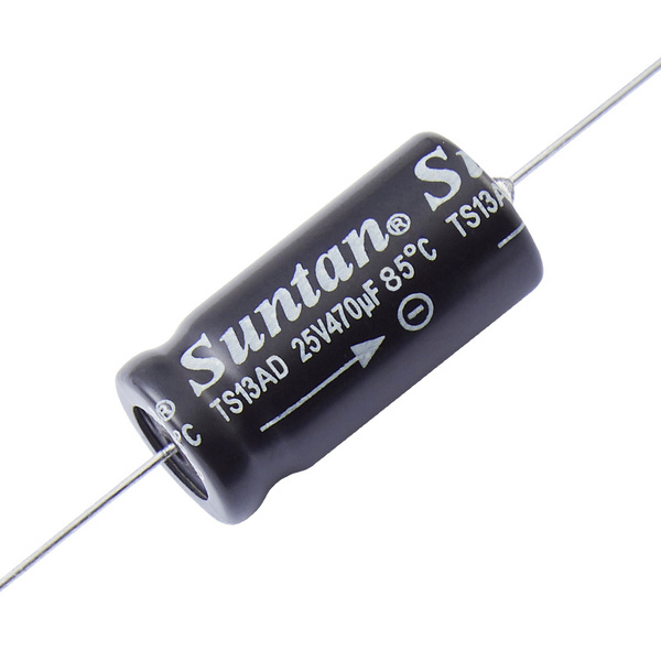 Suntan TS13AE1C101MSB000R Elektrolyt-Kondensator axial bedrahtet 100 µF 16V 0.2% (Ø x L) 13mm x 6.30mm