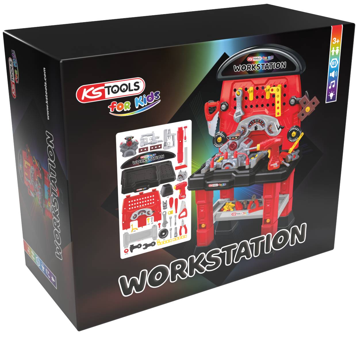KS Tools 100074 Workstation für Kinder