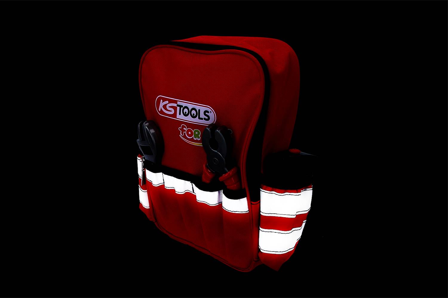 KS Tools Werkzeug-Rucksack für Kinder mit Sortiment, 25-tlg