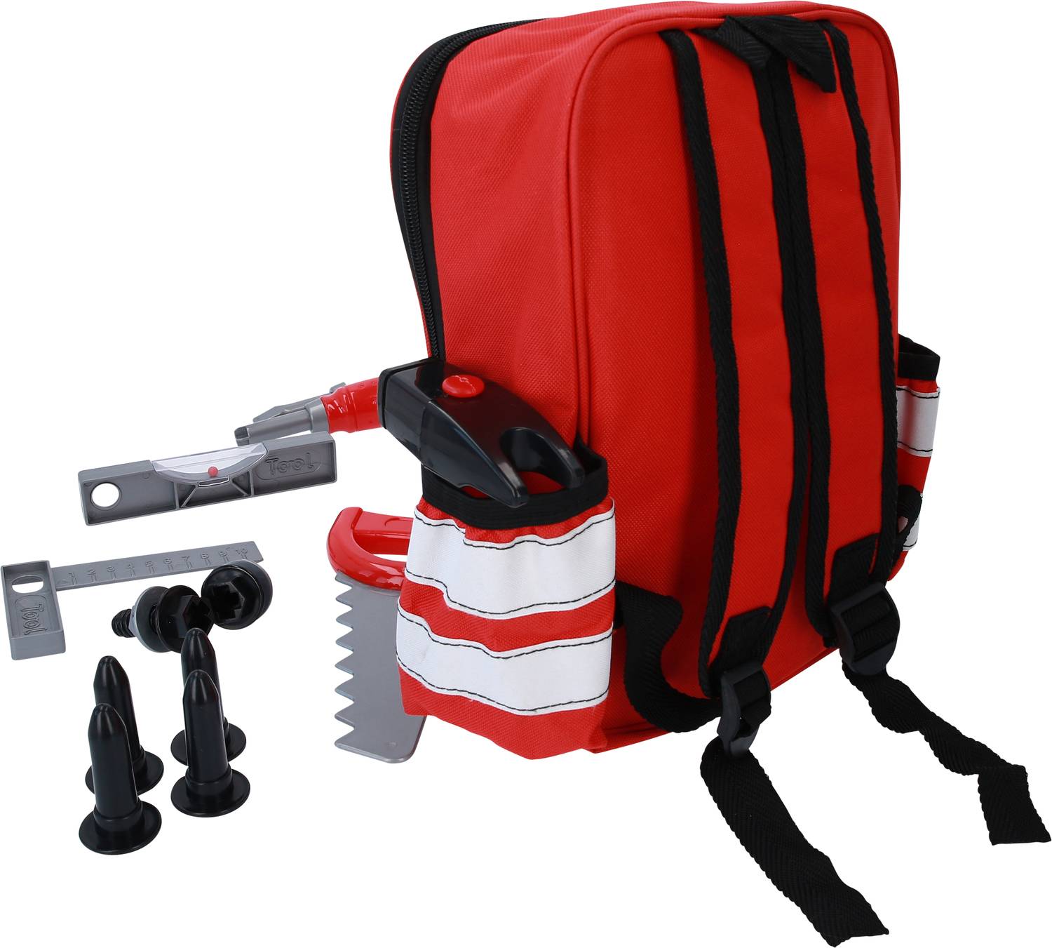 KS Tools 100201 Werkzeug-Rucksack für Kinder mit Sortiment, 25-tlg