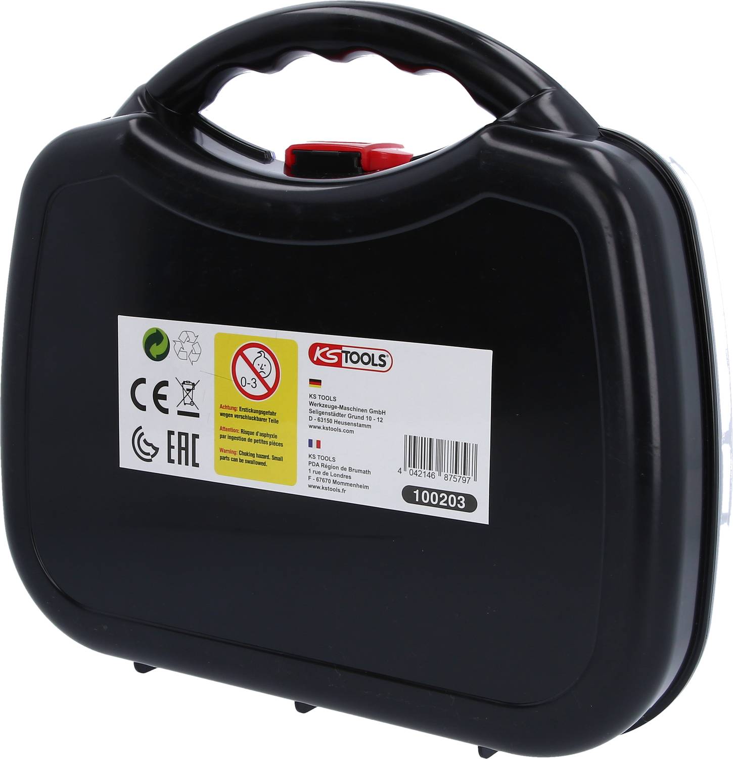 KS Tools 100203 Kinder Werkzeug-Satz mit Werkzeugkoffer, 21-tlg