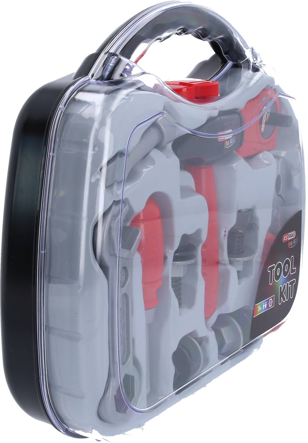 KS Tools 100203 Kinder Werkzeug-Satz mit Werkzeugkoffer, 21-tlg