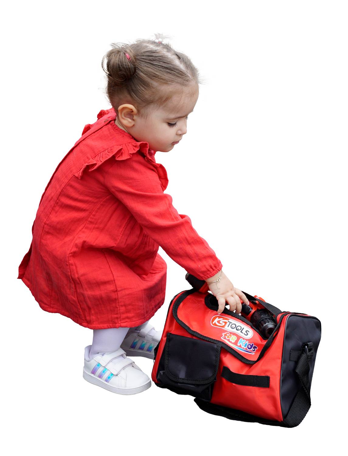 KS Tools 100204 Kinder Werkzeug-Satz mit Smartbag-Tasche, 26-tlg