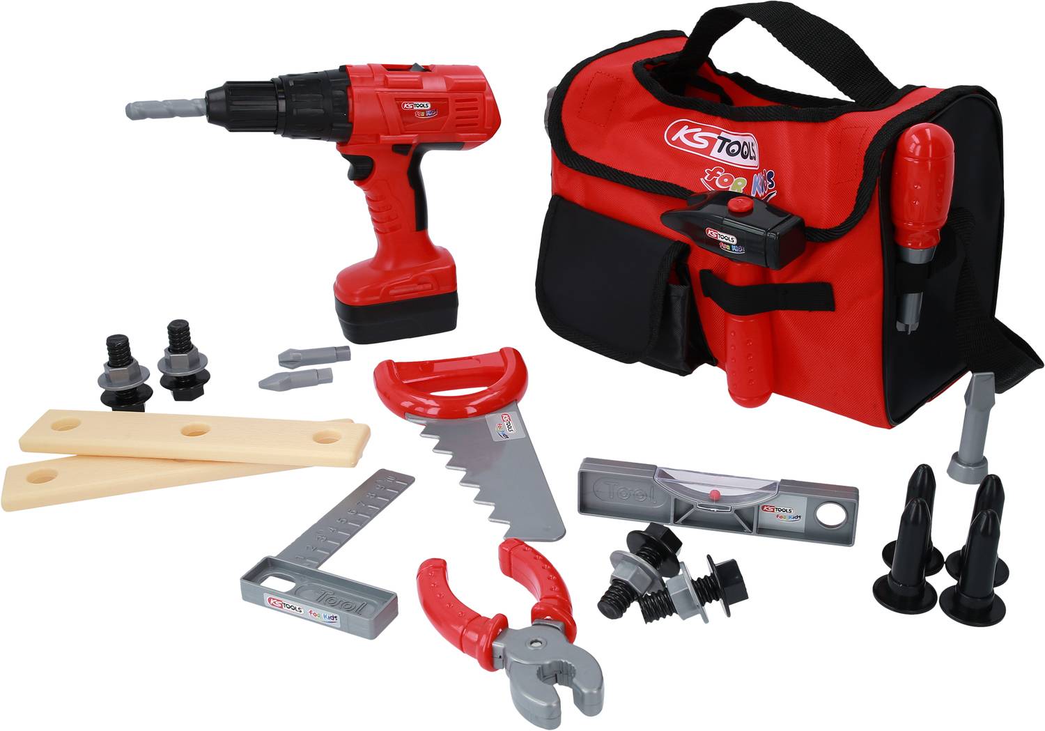 KS Tools Kinder Werkzeug-Satz mit Smartbag-Tasche, 26-tlg