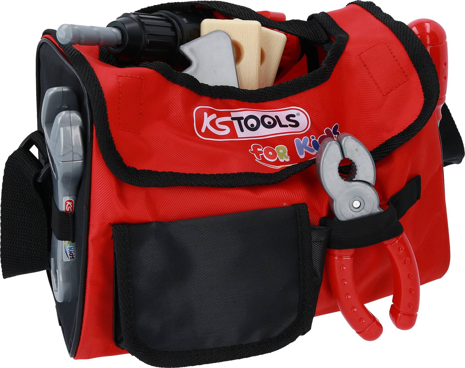 KS Tools 100204 Kinder Werkzeug-Satz mit Smartbag-Tasche, 26-tlg