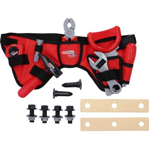 KS Tools 100206 SET d'outils pour enfants avec ceinture à outils, 20 pcs 100206
