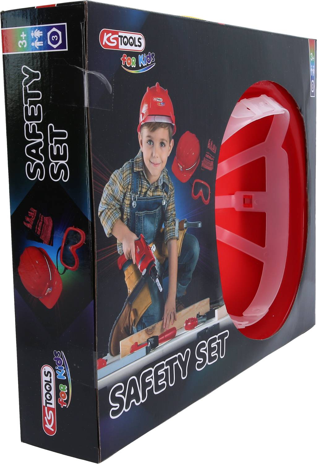 KS Tools Schutzausrüstungs-Set für Kinder, 3-tlg