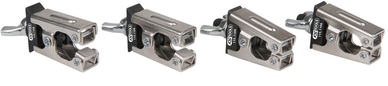 KS Tools 115.1105 Mini-Karosserieklemmen-Satz, 4-tlg