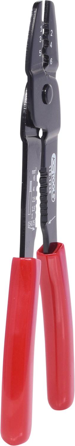 KS Tools Crimp-Zange einfach 115.1235