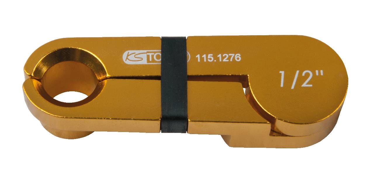 KS Tools 115.1276 Scheren-Entriegler, Alu gelb, 1/2"