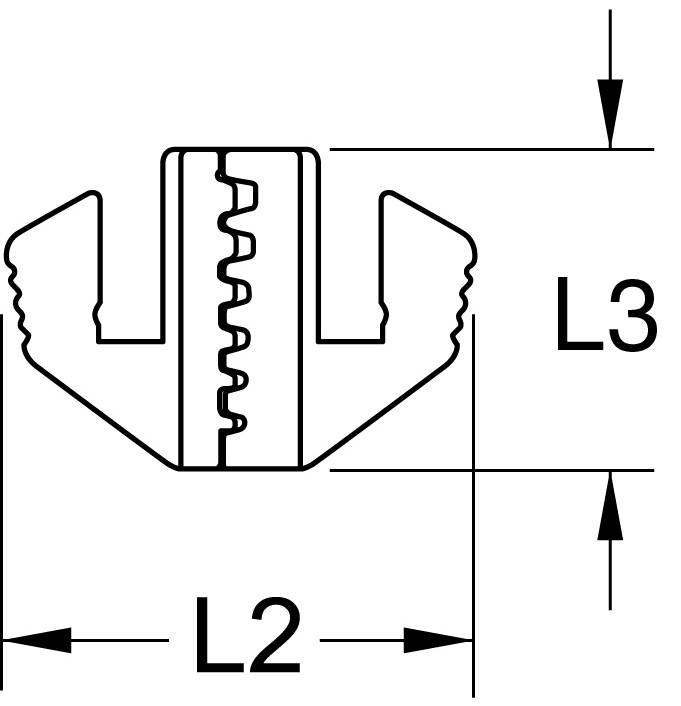 KS Tools Paar Crimp-Einsätze für Aderendhülsen 115.1420