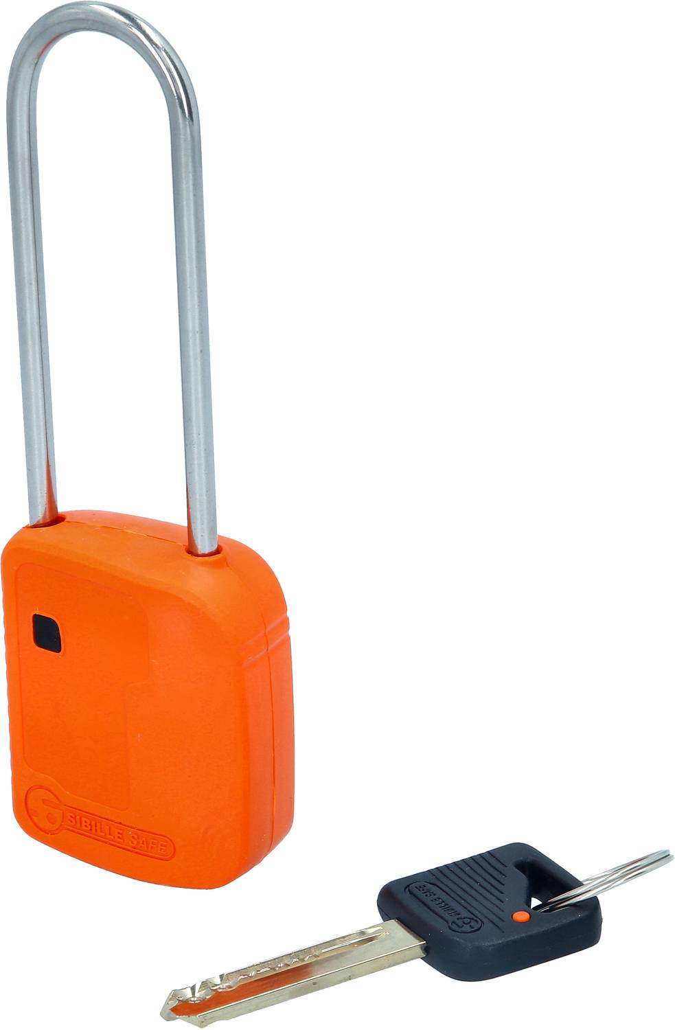 KS Tools Absperr-Vorhängeschloss, orange, Metall, 76mm 117.0219