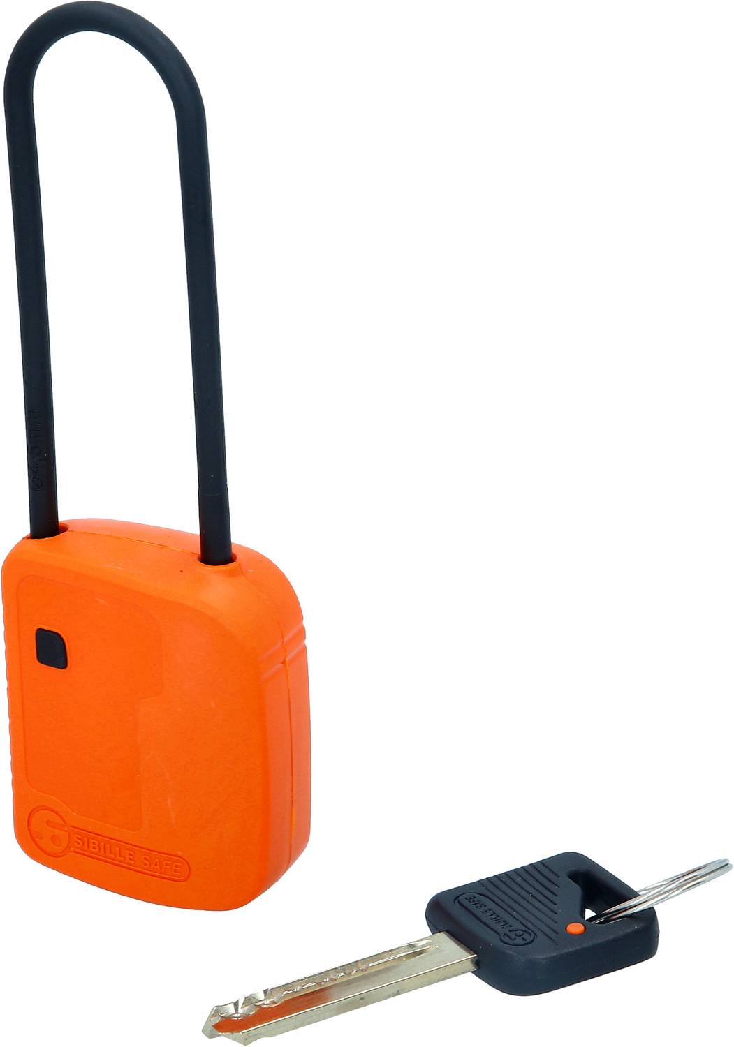 Absperr-Vorhängeschloss, orange, Verbundmaterial, 76 mm KS Tools 117.0221
