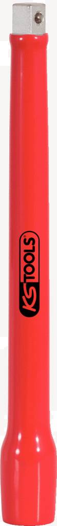 KS Tools 1/2" Verlängerung mit Schutzisolierung und Schraubenarretierung, 250mm 117.1203