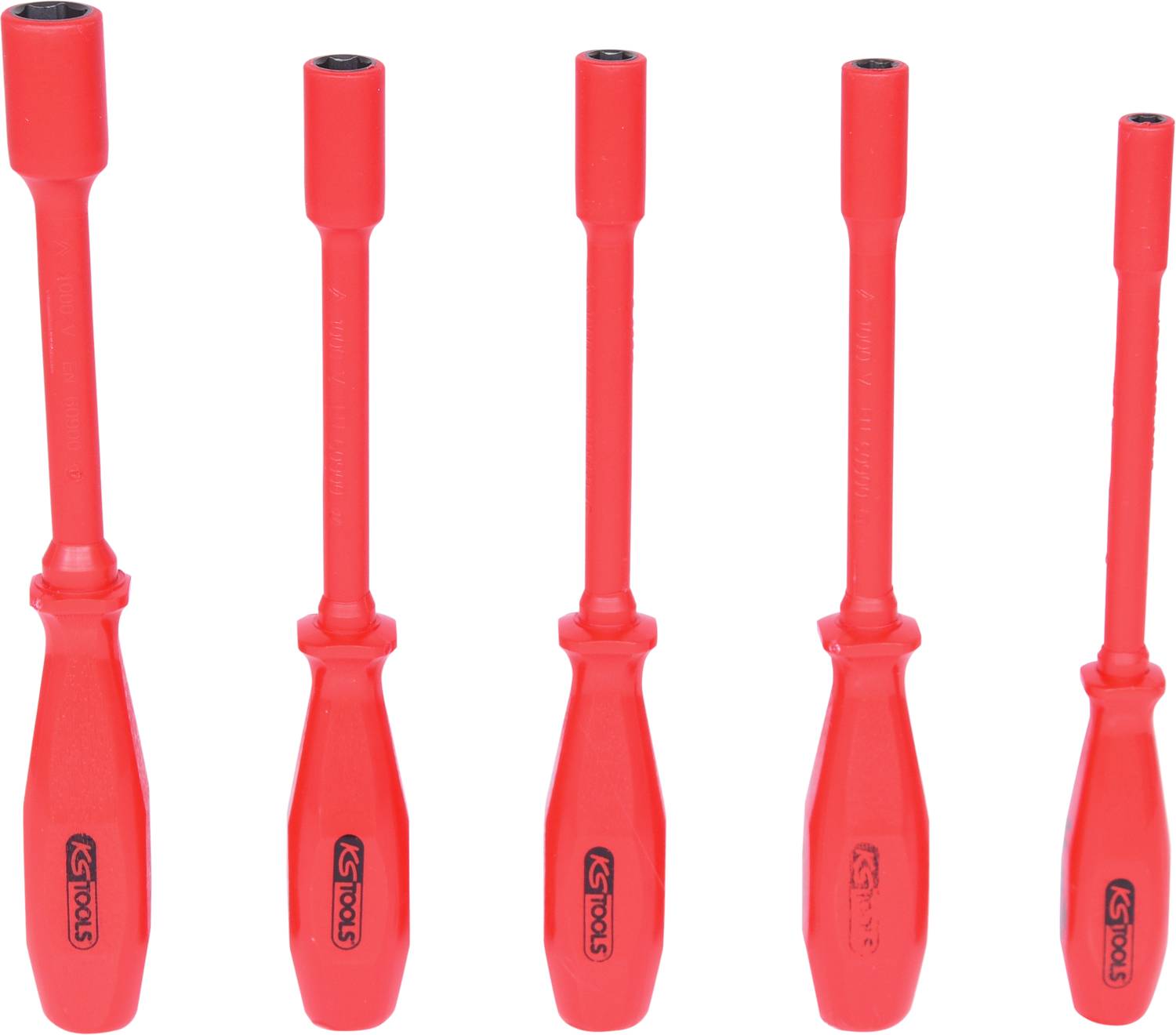 KS Tools Werkzeugsatz mit isolierten Werkzeugen, 5-tlg 117.1255