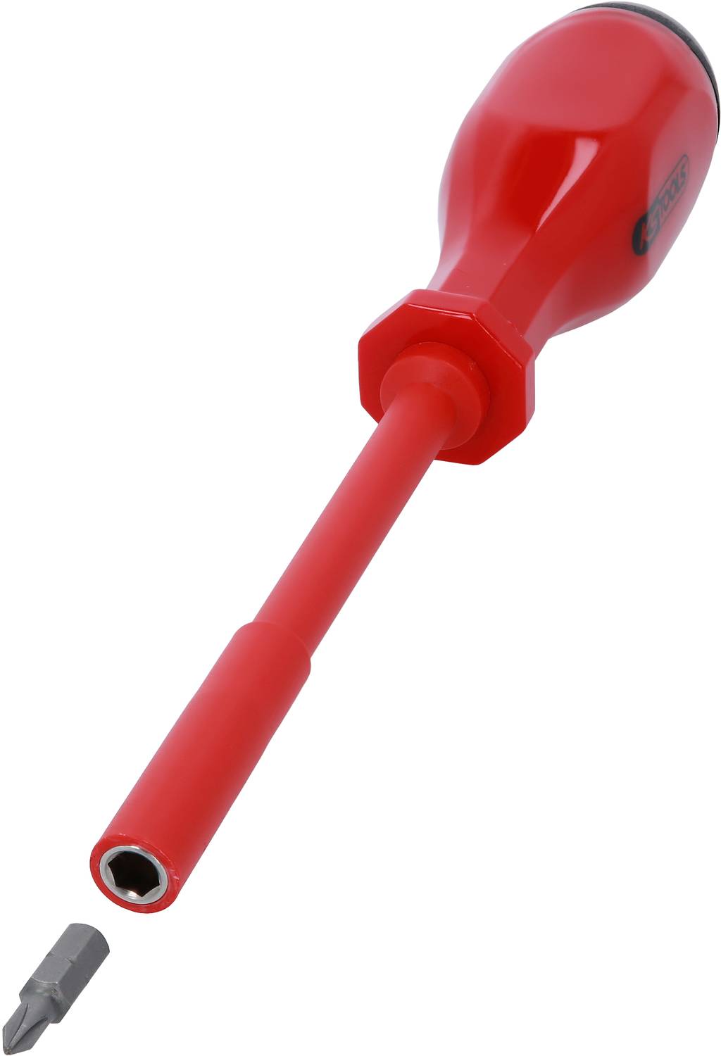 KS Tools 1/4" Bit-Schraubendreher mit Schutzisolierung und Magazin 117.1625