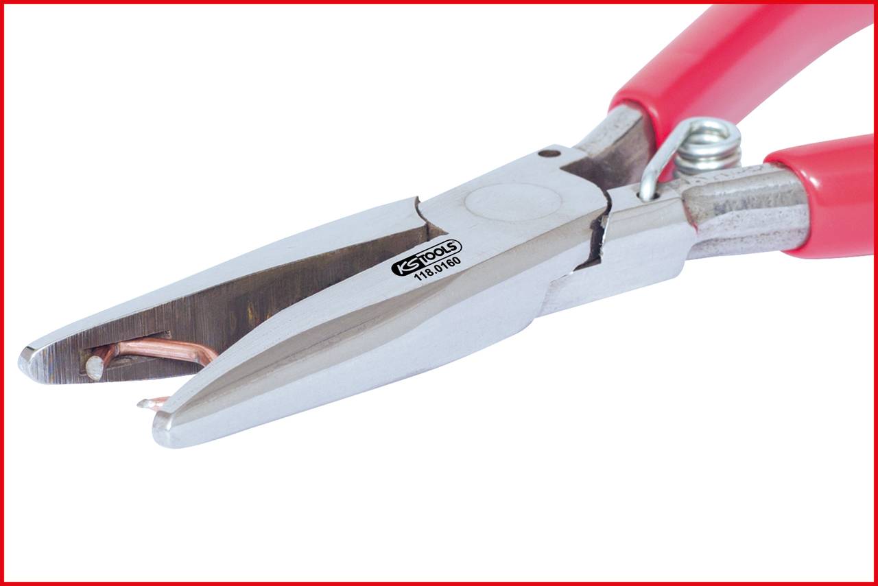 KS Tools 118.0160 Polsterklemmen-Zangen-Satz,inkl. 100 Klemmen