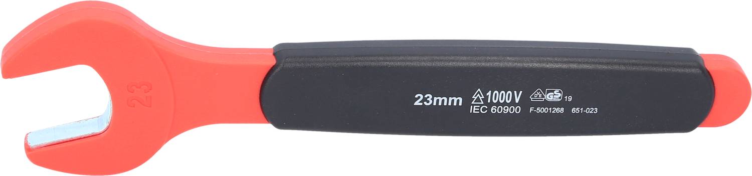 Maulschlüssel-Satz mit Schutzisolierung, 18-tlg KS Tools 118.1500