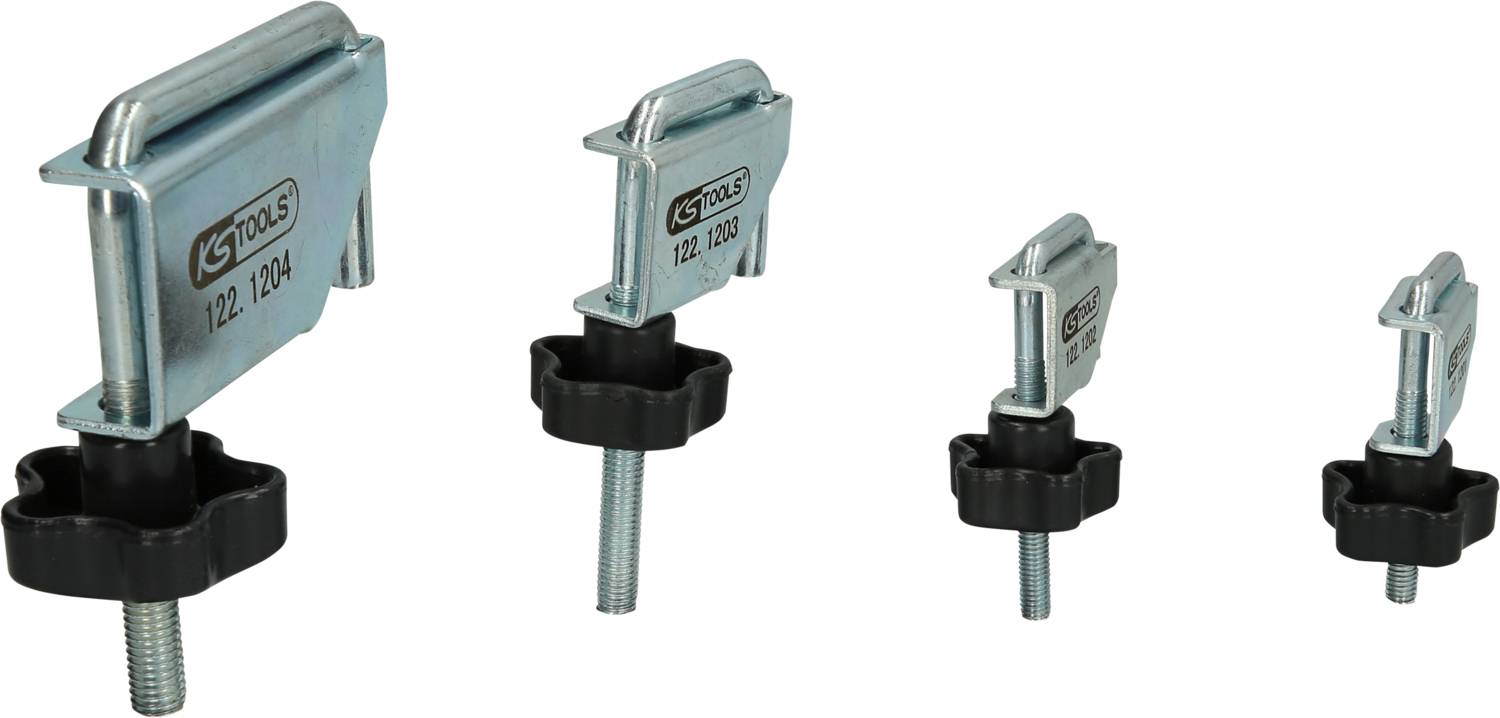 KS Tools 122.1200 Schlauch-Klemmen-Satz, 4-tlg