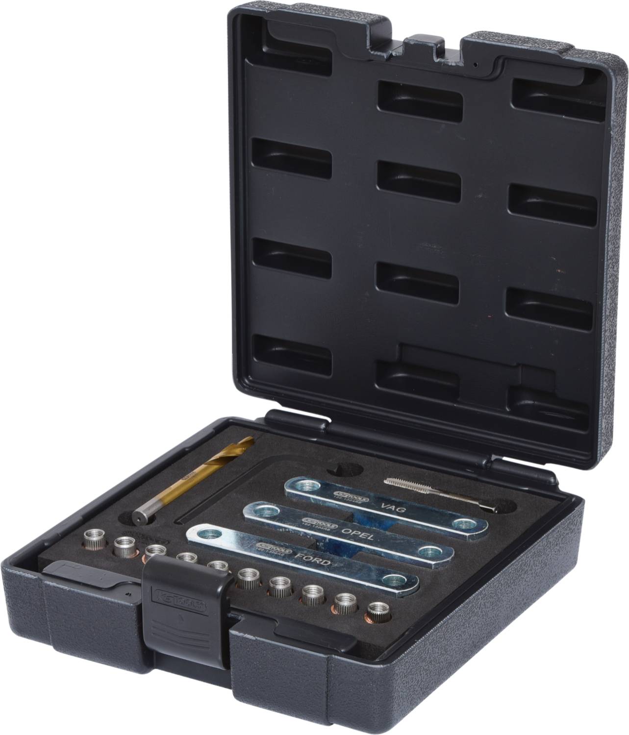 KS Tools 122.1300 Gewinde-Reparatursatz M9 x 1,25, 16-tlg