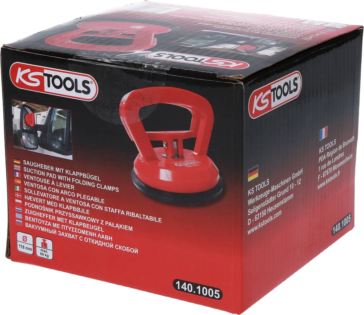 KS Tools Saugheber, 60kg 140.1005