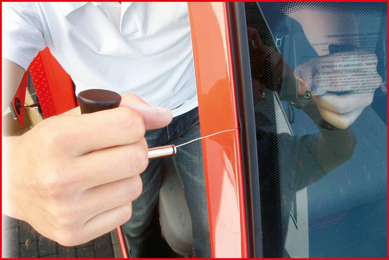 KS Tools Windschutzscheiben-Demontage-Satz, 8-tlg 140.1040