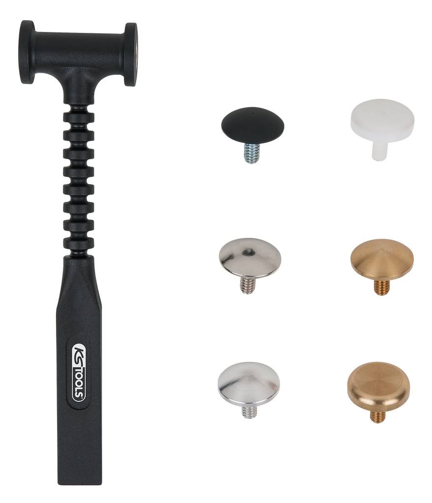 KS Tools 140.1245 Mini-Präzisions-Hammer-Satz, 7-tlg