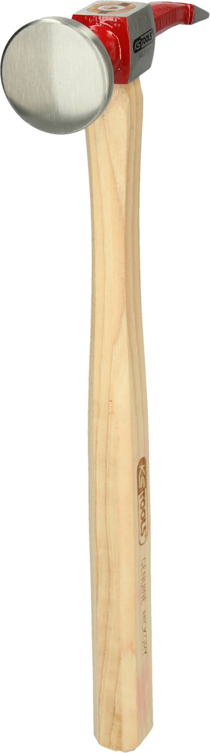 KS Tools 140.2131 Karosserie-Flachspitzhammer gewölbter Kopf, 325mm