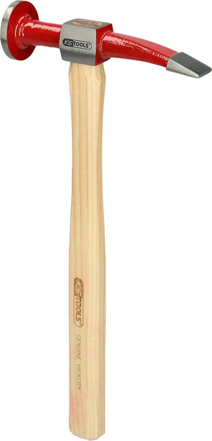 KS Tools 140.2131 Karosserie-Flachspitzhammer gewölbter Kopf, 325mm