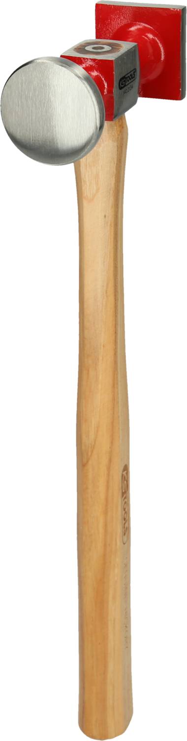 KS Tools 140.2134 Karosserie-Standard-Hammer, groß rund/eckig/gewölbt, 325mm