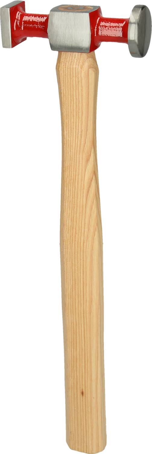 KS Tools 140.2135 Karosserie-Standard-Hammer, rund/eckig/gewölbt, 325mm