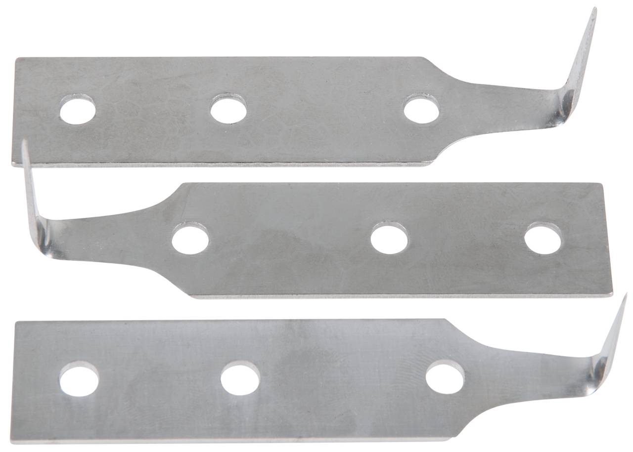 KS Tools Edelstahl-Ziehklingen-Satz,Klingenlänge 38mm,3-tlg 140.2357