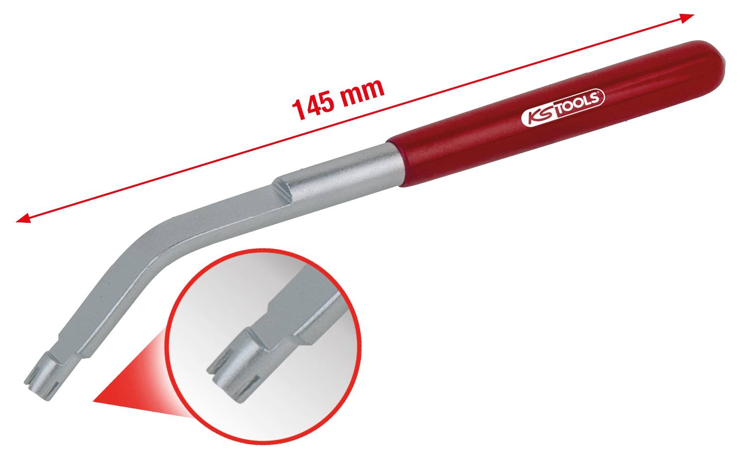 KS Tools Waschdüsen Einstellwerkzeug für Opel, 145mm 140.2359