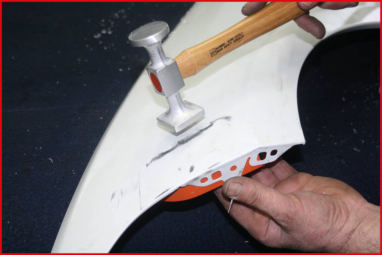 KS Tools 140.2475 Aluminium-Karosserie-Ausbeul-Satz, 7-tlg