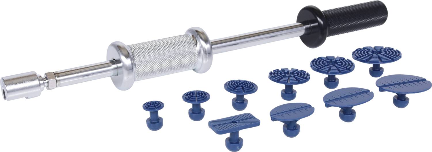 KS Tools 140.2510 Profi-Ausbeul-Gleithammer-Satz, 11-tlg