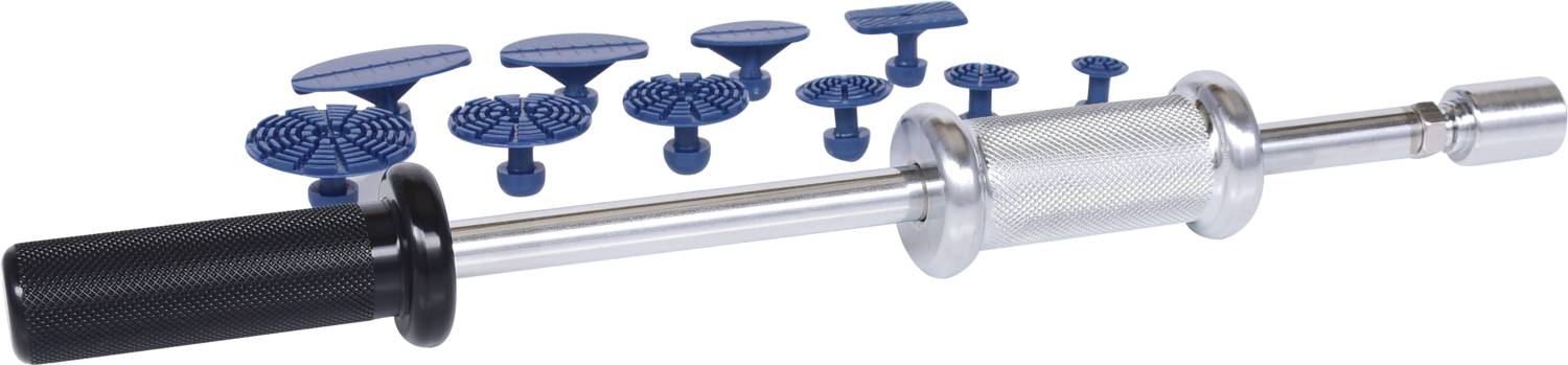 KS Tools 140.2510 Profi-Ausbeul-Gleithammer-Satz, 11-tlg