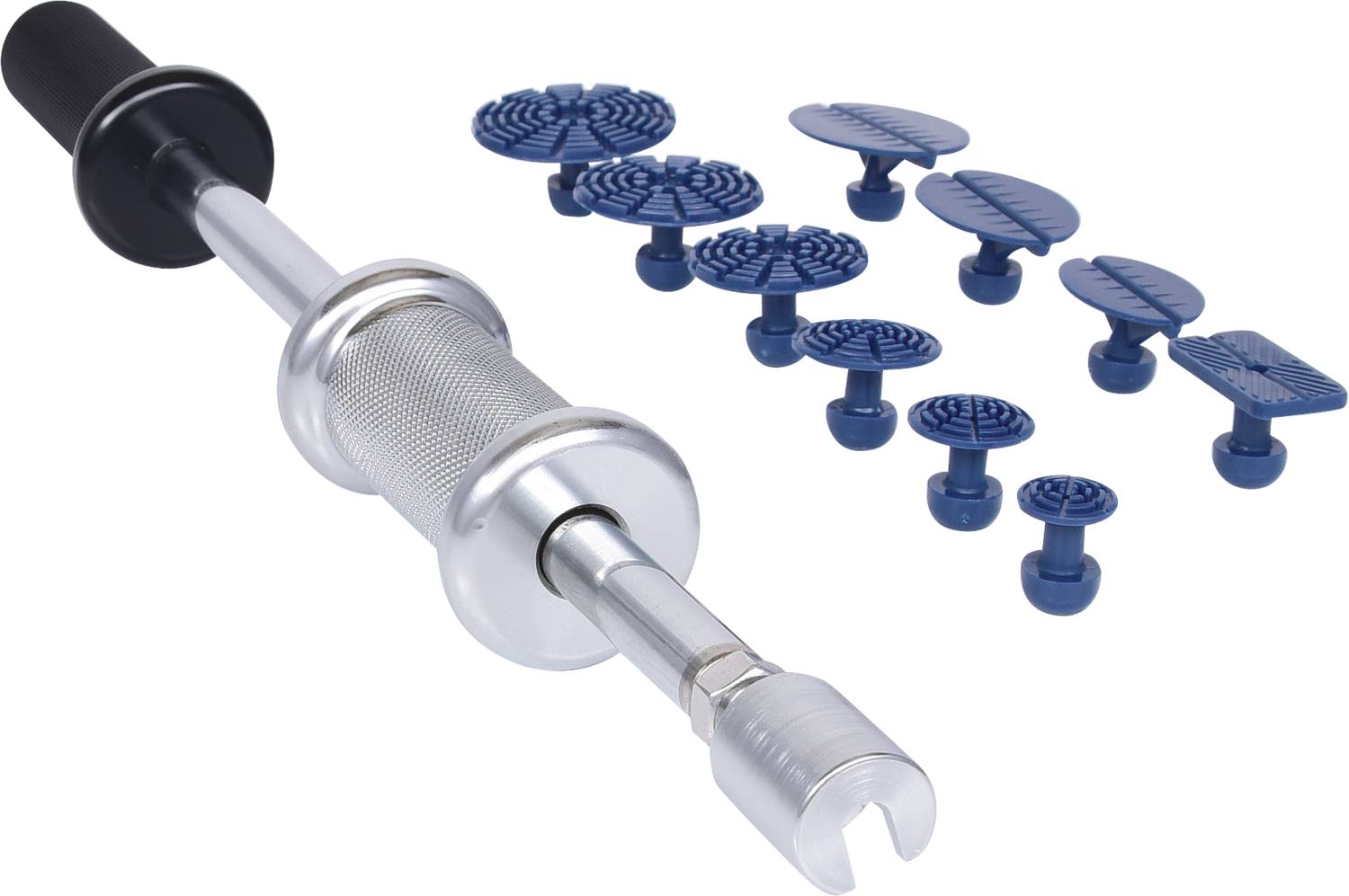 KS Tools 140.2510 Profi-Ausbeul-Gleithammer-Satz, 11-tlg