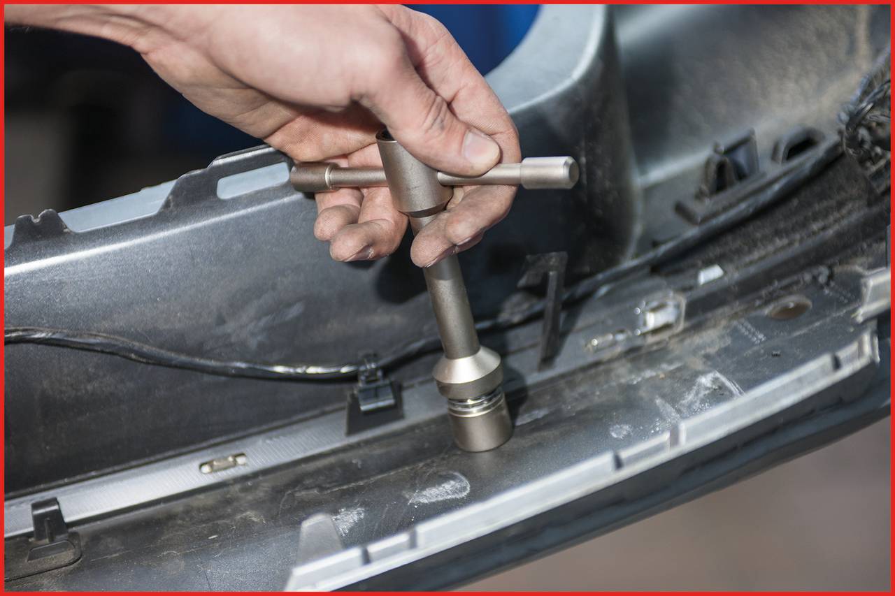KS Tools 140.2546 Stanzen-Satz mit Dorn, 3-tlg, Ø 24,0mm (Opel)