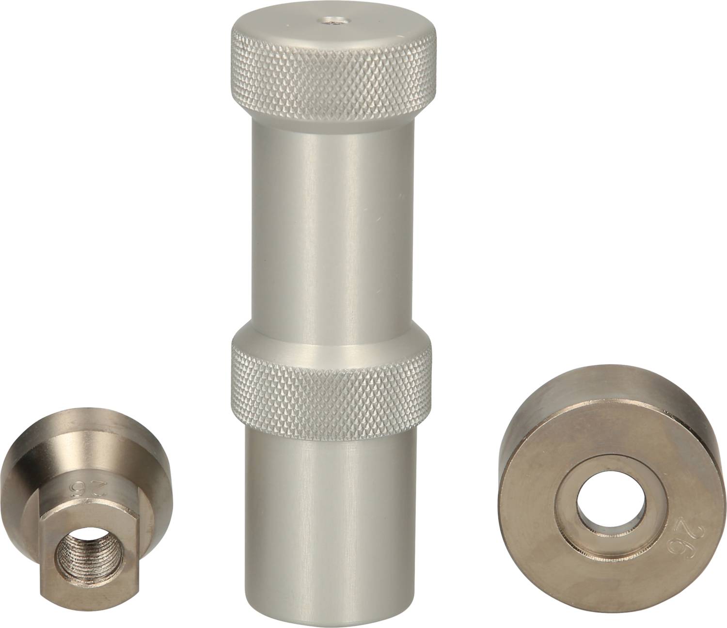 KS Tools 140.2548 Stanzen-Satz mit Dorn, 3-tlg, Ø 26,0mm (VW)