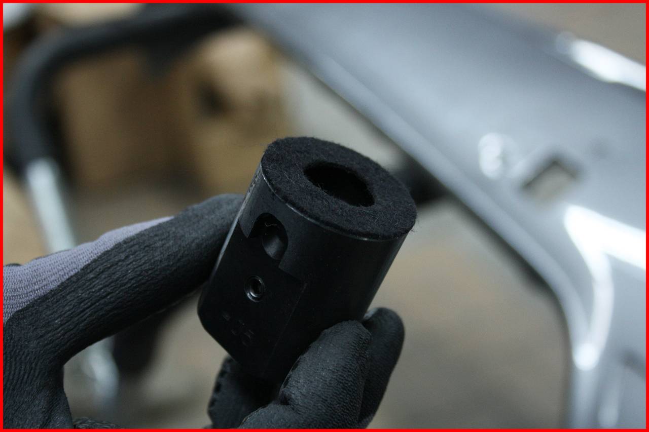 KS Tools 140.2560 Lochstanzen-Satz für Ford Abstandssensoren (PDC), 30-tlg