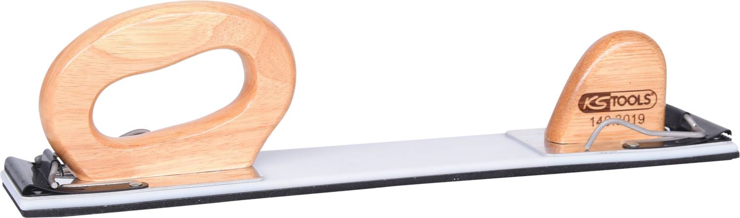 Verleimhobel mit einem ergonomischen Holzgriff und einer Klinge, geeignet zum Glätten und Bearbeiten von Holzoberflächen.