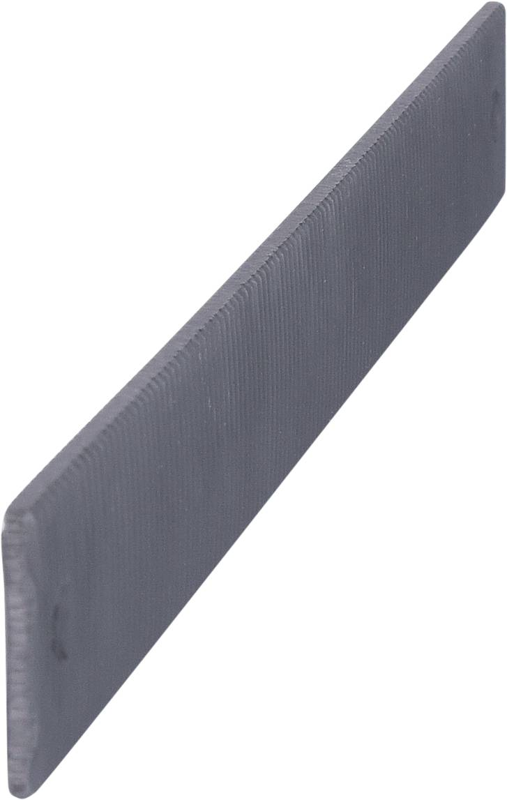 Eine Metallsägeblatt-Maschine mit feinen Zähnen, seitlich abgebildet, vermutlich für präzises Schneiden von Metallmaterialien.
